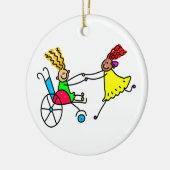 不具の友人 セラミックオーナメント (左)