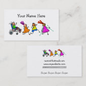 不具の子供 名刺 (正面/裏面)