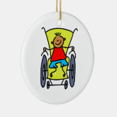 不具の男の子 セラミックオーナメント (右)