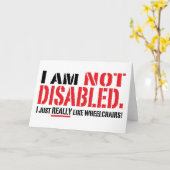 不具カード カード (黄色い花)