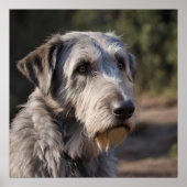 「不動の女王陛下、残忍な狼の目つき」 ポスター (正面)