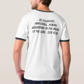 不動の衣類 Tシャツ (裏面)