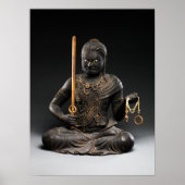 不動明王快慶 ポスター (正面)