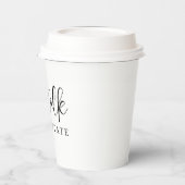 不動産について話し実在ます 紙コップ (左)