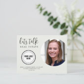 不動産について話そう ポストカード (スタンド正面)