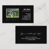 不動産のかわいらしいおおいの家の名刺 名刺 (正面/裏面)