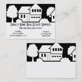 不動産のサービス業カード 名刺 (正面/裏面)