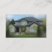 不動産のスタッコの家の名刺 名刺 (裏面)