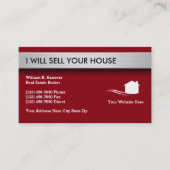 不動産のテーマの名刺 名刺 (正面)