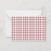 不動産のバレンタインデープロモーション農業  ノートカード (裏面)