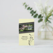 不動産のフィルムの家の名刺 名刺 (スタンド正面)