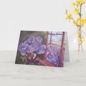 不動産のメッセージカード カード (黄色い花)