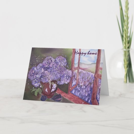 不動産のメッセージカード カード (正面)