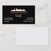 不動産のレンタルの代理店 名刺 (正面/裏面)