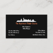 不動産のレンタルの代理店 名刺 (正面)