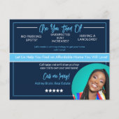 不動産のレンタルはがき チラシ (正面)