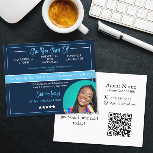 不動産のレンタルはがき チラシ