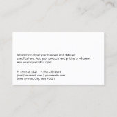 不動産のロゴ 名刺 (裏面)