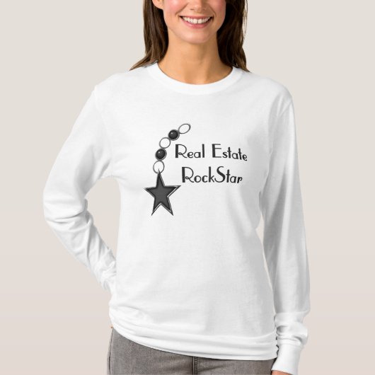 不動産のロックスター Tシャツ (正面)