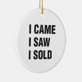 不動産の円のオーナメント セラミックオーナメント (右)