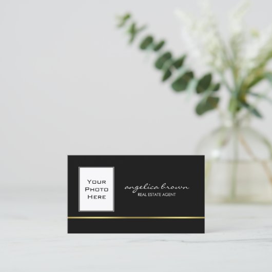 不動産の写真の名刺 名刺 (スタンド正面)