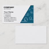 不動産の名刺3 名刺 (正面/裏面)