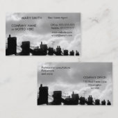 不動産の名刺 名刺 (正面/裏面)