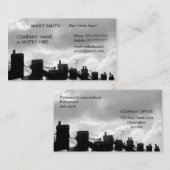 不動産の名刺 名刺 (正面/裏面)