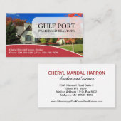 不動産の名刺 名刺 (正面/裏面)