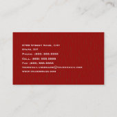 不動産の名刺 名刺 (裏面)