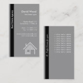 不動産の名刺 名刺 (正面/裏面)