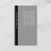 不動産の名刺 名刺 (裏面)