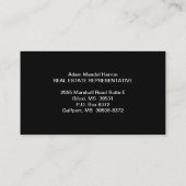 不動産の名刺 名刺 (裏面)