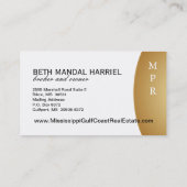 不動産の名刺 名刺 (裏面)