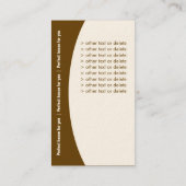 不動産の名刺 名刺 (裏面)