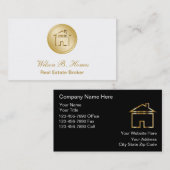 不動産の名刺 名刺 (正面/裏面)