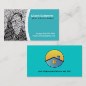 不動産の名刺 名刺 (正面/裏面)