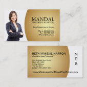 不動産の名刺 名刺 (正面/裏面)