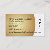 不動産の名刺 名刺 (裏面)