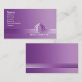 不動産の名刺 名刺 (正面/裏面)