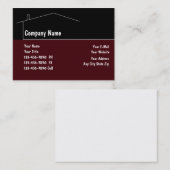 不動産の名刺 名刺 (正面/裏面)