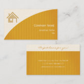 不動産の名刺 名刺 (正面/裏面)