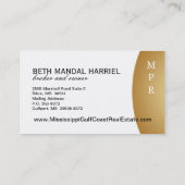 不動産の名刺 名刺 (裏面)