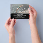 不動産の実在マーケティングはがきチラシ チラシ (手)