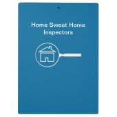 不動産の家の検査官のカスタムのクリップボード クリップボード (裏面)