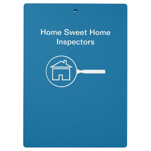 不動産の家の検査官のカスタムのクリップボード クリップボード (裏面)