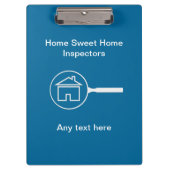 不動産の家の検査官のカスタムのクリップボード クリップボード (正面)