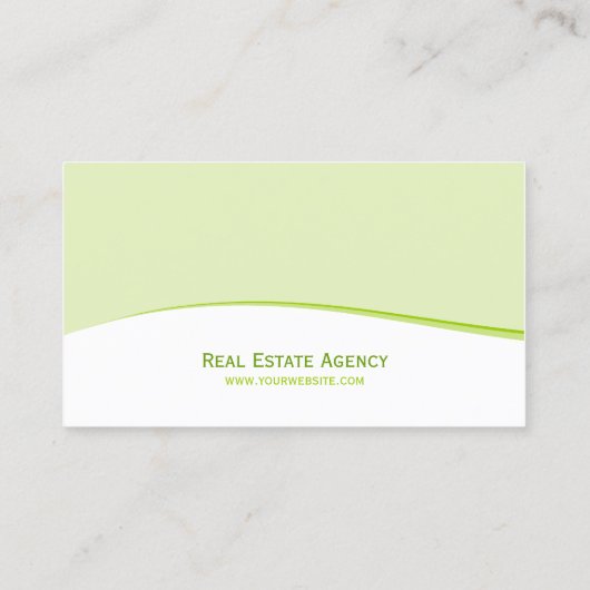 不動産の建築の保険業カード 名刺 (裏面)