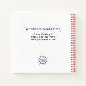 不動産の感謝を込めたクライアントへのプレゼント | 7月4日 ノートブック (裏面)