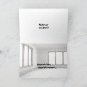 不動産の暴落。.BUY既に忌々しい家! カード (内部)